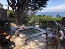 One of the hot tubs