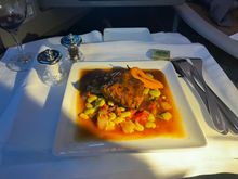 Beef brisket - excellent taste, but noticed the difference in presentation from few weeks ago