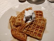 And waffles to finish !