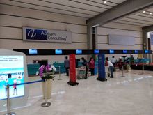 UL check-in desks CGK