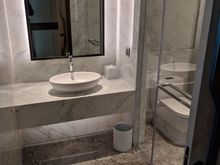 Half bath off living room