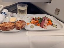 Starter duck. It was nice and smoky. And of course karjalanpiirakka!