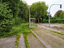 A lot of this infrastructure has been laid down in the 1980s (judging by the paving stones and design look) and has been abandoned 