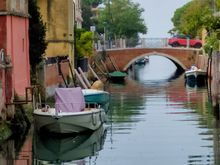 There are lots of canals in Lido di Venezia too