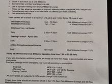 Lounge info
