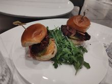 Chicken schnitzel sliders - felt this does not belong here.  It was dry