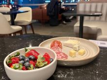 Berries and charcuterie. Forgot to take pics of any other food.