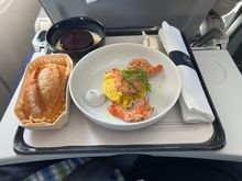 3 Prawns but ok for such a short flight 