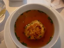 Dumpling soup 