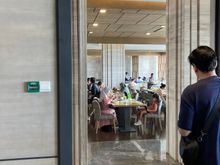 Secret passage between M-Club and Yogjakarta Kitchen