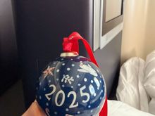 A Christmas gift given on board