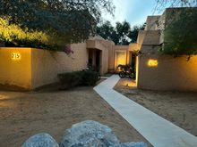 Shared entry between 2 Al Rimal Villas