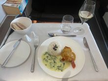 Very nice meal but an extra prawn would have helped