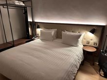 Bedroom in the heritage suite.