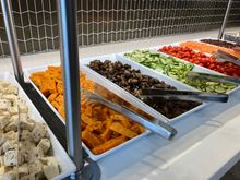 From the buffet:  salad 1 