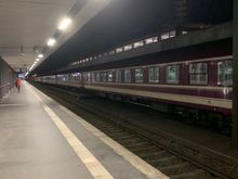 European Sleeper carriages in Hanover