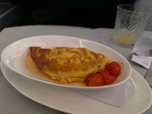 I went for the Ricotta & mushroom omelette as it looked lighter. It was actually quite nice and not too filling.