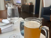 Enjoying an IPA in the ambiance of Classified
