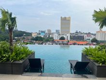 The pool on 8th floor