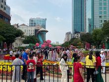 I happened to visit HCMC right on the Chinese New Year