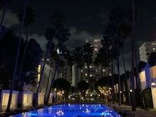 Pool at night