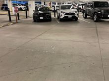 EA - suprised they parked a Chrysler 300 in it considering it's ussually only FCARs here.