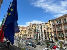 Via Carbinara seen from junior suite.