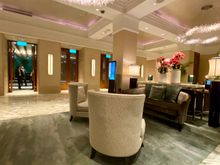 Understated and intimate lobby of the Capitol Kempinski