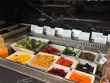 Who eats salad items for breakfast?