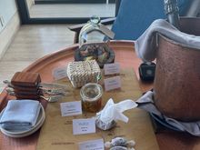 Champagne and welcome nibbles