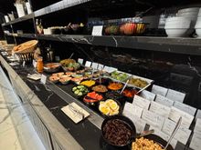 Another view of the buffet area near to where I sat