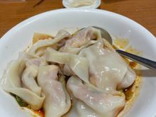 Pork and shrimp spicy wontons