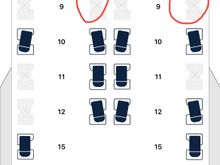 Change seats for friend can move to bright 9D or 9L