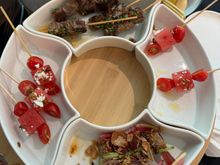 Lemonade Stand skewers 