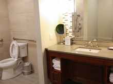 King ADA Suite bathroom