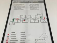 Floorplan of this side of the hotel