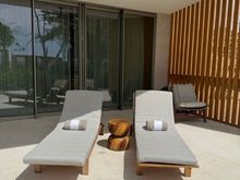 large patio area