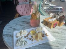 Some lemonade and cheese. What more could you want in life? (well there's always lagman... yeah actually lagman, I want that)