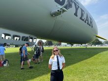 Blimp captain. She was very friendly and informative.