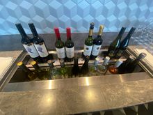Wine is "meh", though
