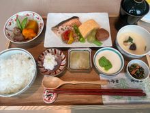 Japanese breakfast entree 
