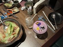 Lettuce with prawn sauce and “ Rosy Roselle “