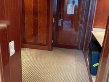 Hanging space for president and First Lady with own door to outside 