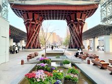Cool architecture at Kanazawa station