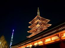 Senso-ji at night. Much better!