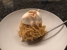 Second dessert….fun interpretation of Italian pasta , but in dessert format