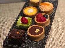 Desserts from buffet. 