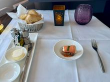 Amouse bouche - smoked salmon