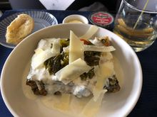 Portobello/Kale Lasagna was delicious. 
