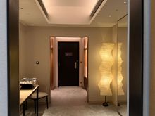 Looking back to door